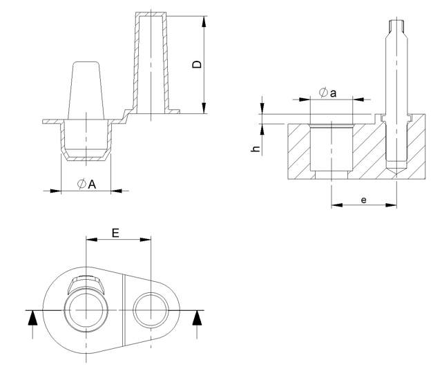 Refrigerant Female Connection (AF)