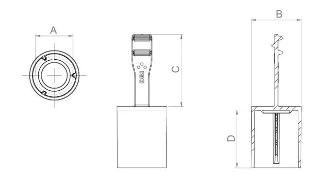 Center Pull-Out Caps (GA)