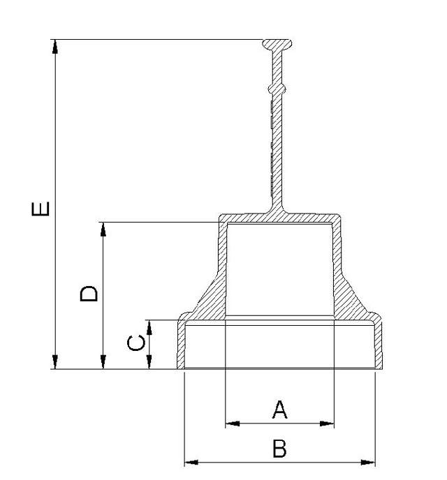 Caps with handle (GF)