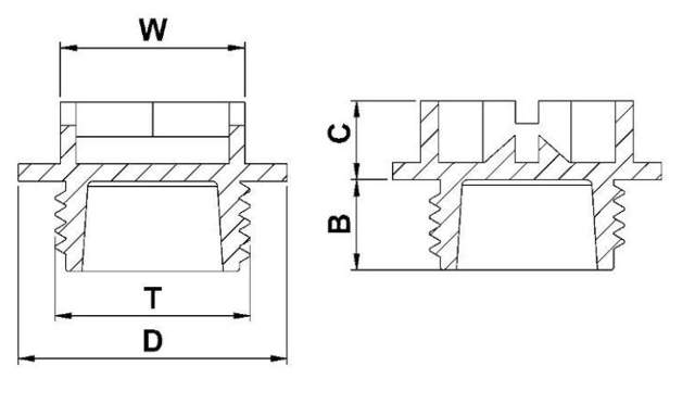 Threaded Metric Plugs (TA)